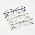Retro Classic Rectangular Small Frame Glasses For Women Men Ultra Light Clear Reading Spectacle Blue Light Blocking Eyewear. 