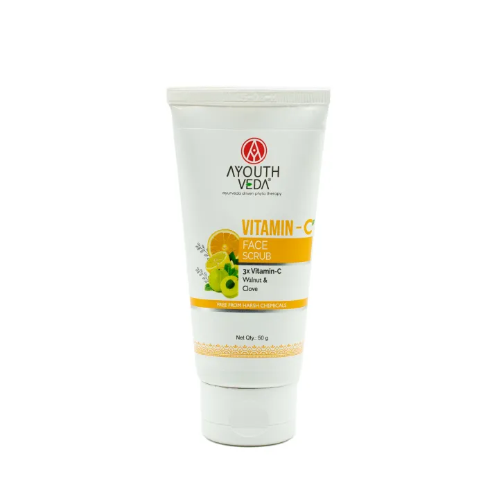 AYOUTHVEDA%20Vitamin%20C%20Face%20Scrub%20with%20Walnut%20&%20Clove%2050%20gm%20-%20Image%202