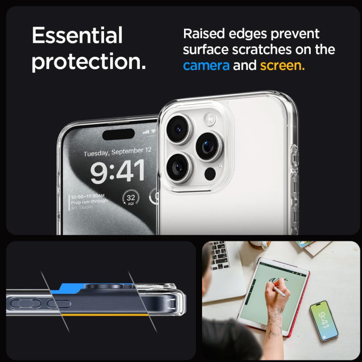 PMH%20Tech%20Spigen%20Ultra%20Hybrid%20Case%20for%20iPhone%2014%20Pro%20Max%20Case%20Crystal%20Clear%20Cover%20-%20Image%204