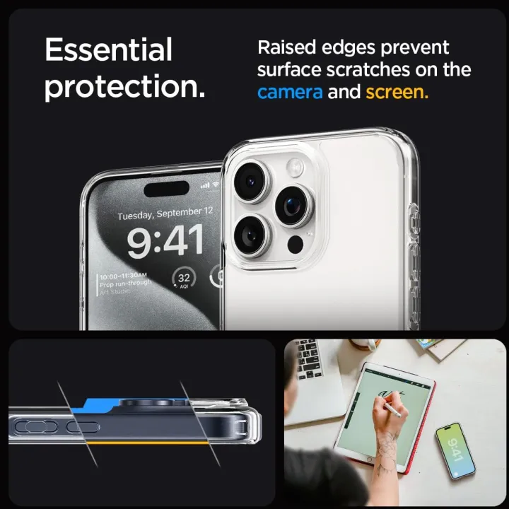 PMH%20Tech%20Spigen%20Ultra%20Hybrid%20Case%20for%20iPhone%2014%20Pro%20Max%20Case%20Crystal%20Clear%20Cover%20-%20Image%204