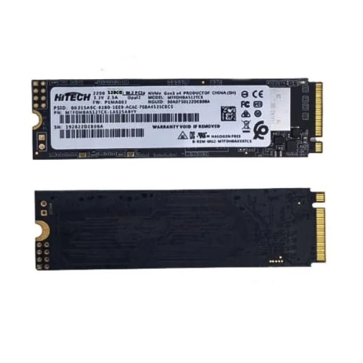 HITECH SSD PCIe NVMe Solid State Drive 128GB 256GB 512GB 1TB