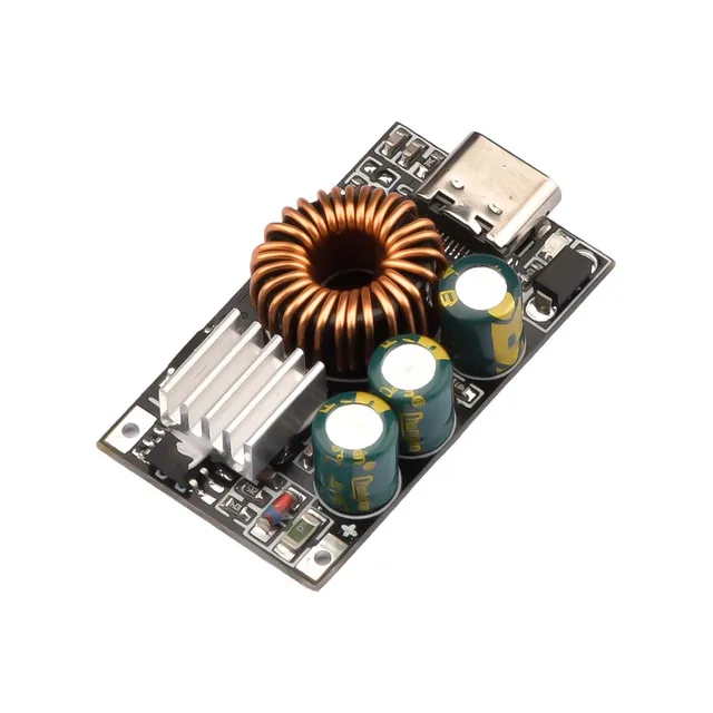 30W Mobile Phone Charging Board Fast Charge DC Buck Step-down Module Type-C for Emergency Charging of Mobile