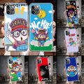 Ashunqiwen Dr Slump Arale Anime Soft Phone Case For IPhone 11 13 16 Pro MAX 15 + 14 Plus 12 Mini 16E X XS Apple 8 7 SE Fundas Coque 11 13 1. 