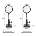 FORIDE 2X Physical Optics Experiment Set Convex Lens Concave Lens Triangular Prism Plane Mirror Convex Mirror Optical Lens. 