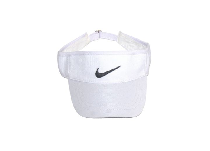 white nike half cap