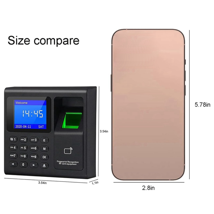 Time%20Attendance%20Machine%20Fingerprint%20Password%20Time%20Clock%20for%20Employee%20with%20Finger%20Scan,%20RFID%20and%20PIN%20Punching%20in%20One%20Easy%20Install%20-%20Image%202