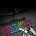 T-WOLF T80 USB RGB Backlit Mechanical Keyboard. 