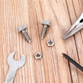 NAMUNY 4 Pcs Hand Retractable Spring Plunger Stainless Steel Lock Out M6 Type for Rolling Toolbox Packout. 