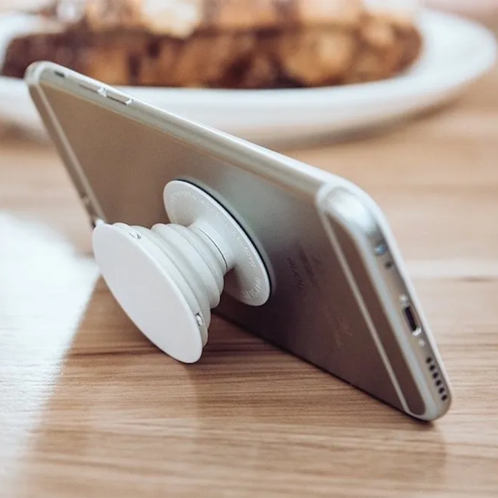 Pop Sockets Expanding Grip And Stand For Smartphones And Tablets White