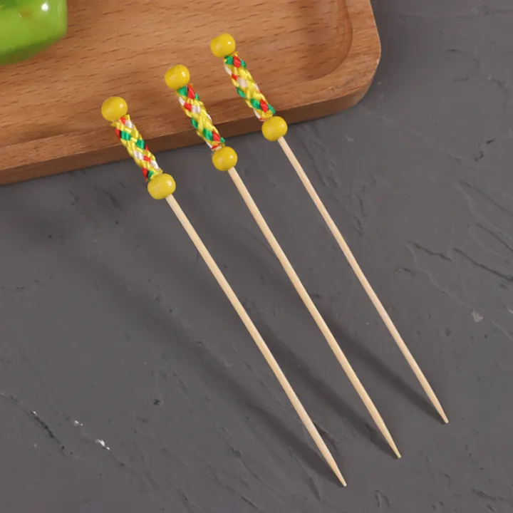 100Pcs/Pack%20Creative%20Fruit%20Fork%20Cocktail%20Stick%20Bamboo%20Skewers%20Candied%20Haws%20Stick%20Used%20for%20Buffet%20Wedding%20Food%20Decoration%20QUANYIN%20-%20Image%208