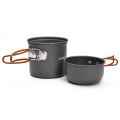Lixada Camping Cookware Portable Mess Kit Camping Pot and Pans Cooking et. 
