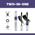MARS Double Trouble Volumizing and Lengthening Mascara | 2-in-1 Mascara for Women | Long Lasting (15 ml). 