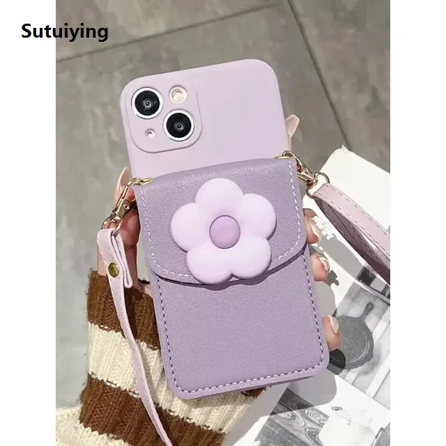 Sutuiying%203d%20Fancy%20Card%20Slot%20Soft%20Case%20for%20Iphone%2015%2014%2012%20Pro%20Max%202025%201311%20X%20Xr%207%208%20plus%20with%20Hanging%20Rope%20Silicone%20Cover%20-%20Image%206