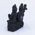 Resin Statue Of Lord Shiva'S Family (Shiva, Ganesh & Parvati). 