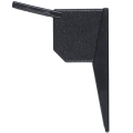 NCANRUI 3pcs 200cm Stadiometer Black Wall Mounted Height Meter Growth Ruler cm Metric Tape Measures. 