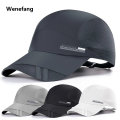 Wenefang Lightweight Quick-Dry Baseball Cap for Men - Sporty Mesh Design 2025 New ForCool Comfort - Perfect Spring/Summer Outdoor Hat. 