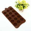 Baking Tool Silicone Chocolate Mold 15 Cavity Flower Rose Ice Baking Mold DIY Handmade Cake Soap Mold Candy. 