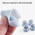 24 Pcs Anti Slip Table Chair Furniture Leg Cover Silicone Cap Protector Pad. 