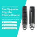 Portable Key clone remote control open door ABCDChanne automatic 433MHz copy remote control 4 code garage door code car. 
