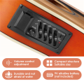 4-Band EQ Equalizer Piezo Pickup for EQ-7545R Pre-Amp Acoustic Guitar Preamp Amplifier Tuner. 