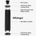 Difutagui ROCKBROS MTB Road Bike Handlebar Grips Microfiber Leather Dustproof Aluminum Fifty percent discount Alloy Lock Ring Ultralight Cycling Grip Bicycle Accessories. 