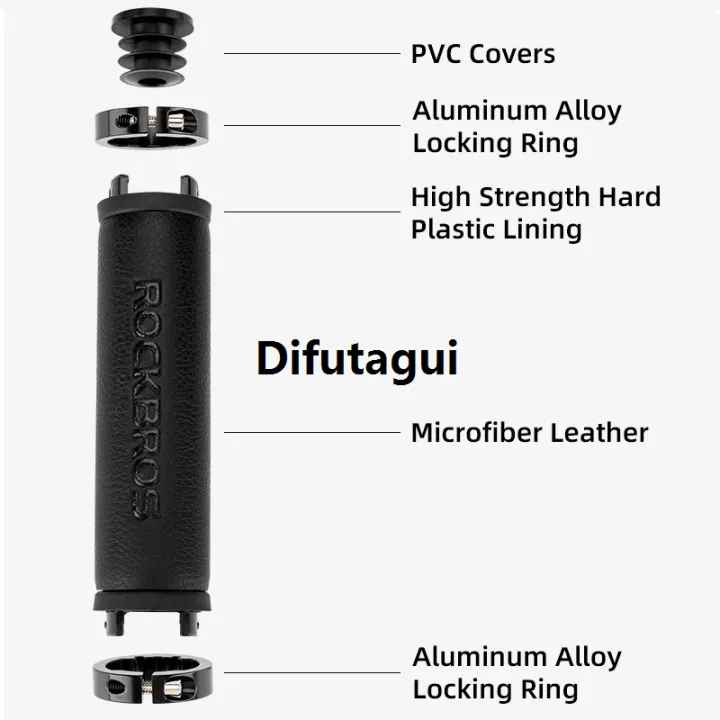 Difutagui%20ROCKBROS%20MTB%20Road%20Bike%20Handlebar%20Grips%20Microfiber%20Leather%20Dustproof%20Aluminum%20Fifty%20percent%20discount%20Alloy%20Lock%20Ring%20Ultralight%20Cycling%20Grip%20Bicycle%20Accessories%20-%20Image%206