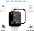 Amazfit Bip 3 Screen Protector Bip 3 Pro Smart Watch 3D Full Coverage Protective Film Anti-Scratch (1Pack). 