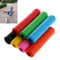 1Pair Silicone Cycling Bicycle Grips Outdoor MTB Mountain Bike Handlebar Grips Cover Anti-slip Strong Support Grips Bike Part YULING. 