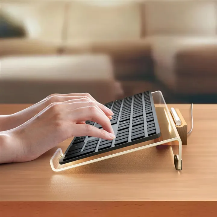 Keyboard%20Tray%20Acrylic%20Keyboard%20Riser%20for%20Desk,%20Keyboard%20Holder,%20for%20Ergonomic%20Typing,%20Office,%20Home%20-%20Image%204
