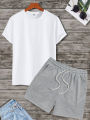 Soft Feel Cotton T-Shirt And Shorts Combo Set For Men - Multicolor | Multi Size | Fashion | Shorts And T-Shirts For Men. 