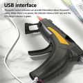 Cordless Hot Glue- Wireless USB Rechargeable Hot Melt Glue- With 10 Pcs Glue Sticks For Arts, Home Repairs. 