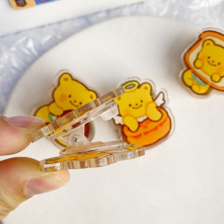 Cute%20Butter%20Bear%20PP%20Clip%20Dessert%20series%20Colorful%20Paper%20Clamp%20Double%20Sided%20Cartoon%20Acrylic%20Binder%20Clip%20Students%20-%20Image%205