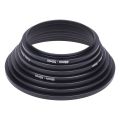 49mm 52mm 55mm 58mm 62mm 67mm 72mm 77mm Lens Filter Step up Rings. 