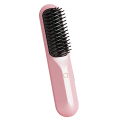 NAMUNY Rechargeable Hot Comb Cordless Hair Brush Straightener Heat Pressing Combs Electric Comb Anti Burn Fast Heating-B. 