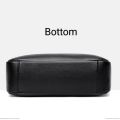Teacher's Side Bag Simple Black Color Crossbody Bag Office Bag for Women. 