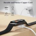 Replacement charger for Xiaomi Mi Band 8/8 Pro/9/9 Pro/10/Redmi Watch 3 Lite/watch 3 Active USB smartwatch charger charging cable. 