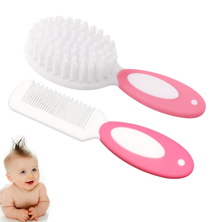Comb Set Soft Bristle Hair Brush For Baby Baby Hair Brush And Comb
