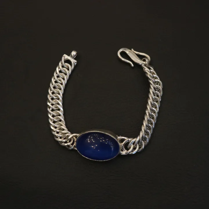 Pure%20Silver%20Bracelet%20With%20Blue%20%20Stone%20Weight%2052.31%20Gram%20(4.48%20Tola)%20%20For%20Men%20-%20Image%204