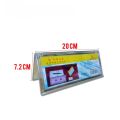 V-shape Table Acrylic Name Stand 2 Side For Meeting Conference Business Name Card Tag Label Tent Sign Holder Easy to Read (7.2cm*20cm)12pcs box. 
