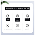 4X Din Rail AC Monitor 6IN1 250-450V 100A Voltage Current Power Factor Active KWH Electric Energy Frequency Meter VOLT. 