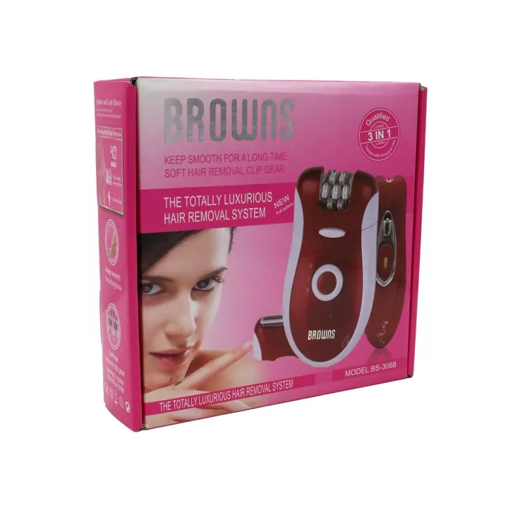 New%20style%20Browns%20Epilator%20Rechargeable%20Hair%20Removal%20System%20Multifunctional%20Female%20Electric%20Lady%20Shaver%20Hair%20Remover%20Body%20Bikini%20Leg%20Underarm%20Shaving%20Machine%20Model%20BS%203068%20-%20Image%204
