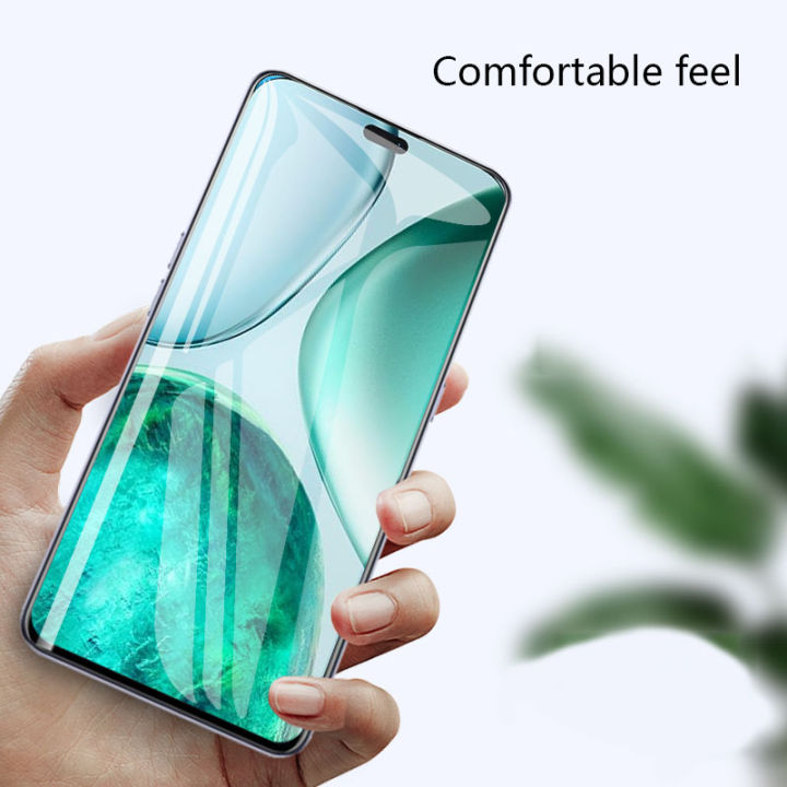 (2Pcs)Biruiqu%20For%20Honor%20X8C%209H%202.5D%20Full%20Cover%20Tempered%20Glass%20Screen%20Protector%20Film%20Black%20-%20Image%203
