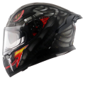 AXOR APEX VENOMOUS GREY MATT BLACK FULL FACE MOTORCYCLE HELMET | RIDERS CHOICE NEPAL. 