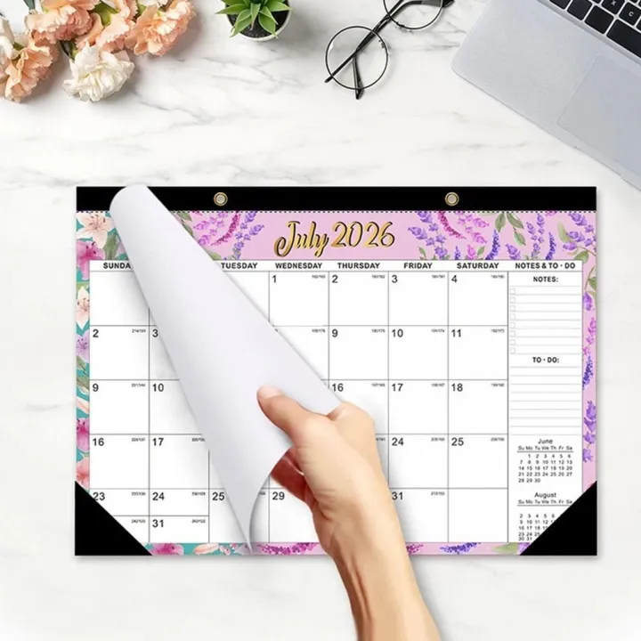 Practical%202027%20Wall%20Calendar%20with%20Hanging%20Hole%2018%20Months%20Floral%20Wall%20Calendar%20To%20Do%20List%20Portable%20Calendar%20Planner%20Agenda%20Organizer%20-%20Image%205