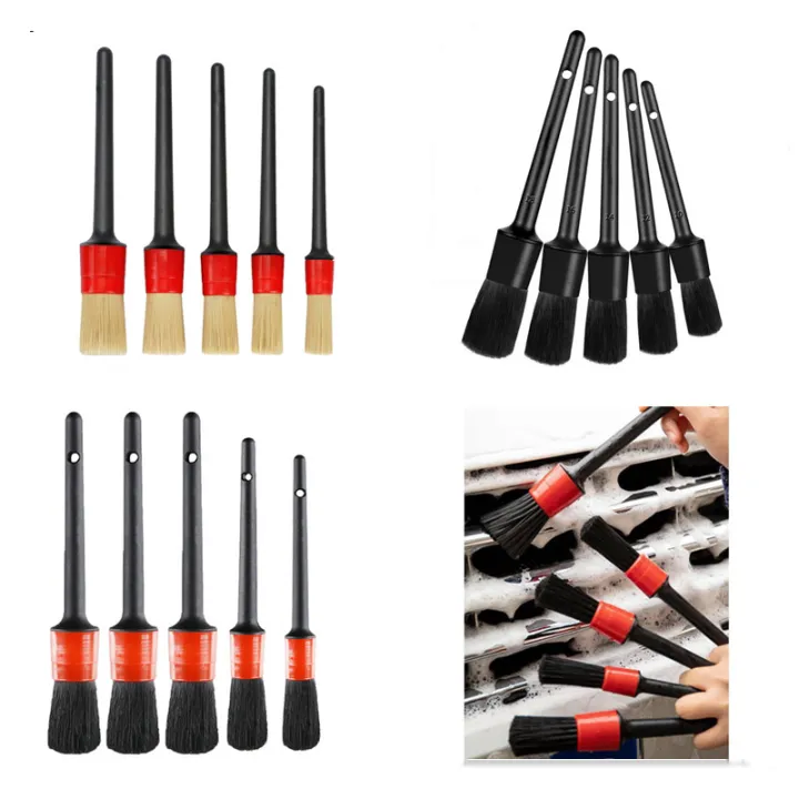 DISICHEN%20%E3%80%902025%20Version%E3%80%91%20Wheel%20Brush%20Car%20Cleaning%20Kit%20-Long%20Soft%20Bristle%20Tire%20Brush%20and%205%20Different%20Sizes%20Boar%20Hair%20Synthetic%20Fiber%20Detail%20Brushes%20-%20Image%203