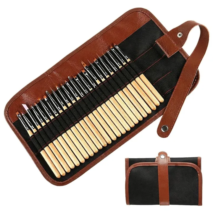 New%2025%20Holes%20Nail%20Art%20Tool%20Storage%20Foldable%20Large%20Capacity%20Light%20Therapy%20Pen%20Storage%20Leather%20Canvas%20Nail%20Art%20Pen%20Storage%20Box%20-%20Image%207