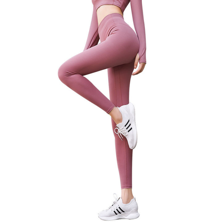 Li%20slowly%20fitness%20pants%20running%20hip%20lift%20high%20waist%20belly%20tucking%20elastic%20exercise%20tight%20yoga%20pants%20women%20-%20Image%205