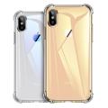 Shockproof Clear Phone Case For iPhone X/XS, Transparent Protection Back Cover. 