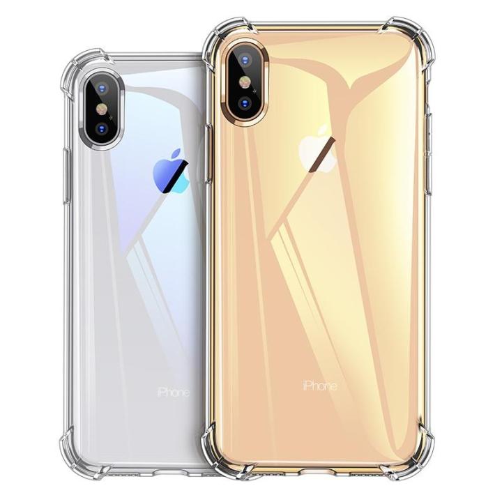 Shockproof%20Clear%20Phone%20Case%20For%20iPhone%20X/XS,%20Transparent%20Protection%20Back%20Cover%20-%20Image%203