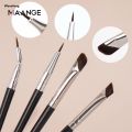 Wenefang MAANGE 4PCS Professional Eye Makeup Brush Set Eyeshaow Eyeliner Brushes Blending Portable Eyebrow Brush Cosmetic Makeup Tools. 